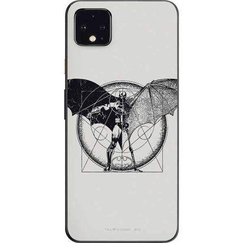 DC Comics Batman Skeleton diagram Art Google Pixel 4 XL Skin